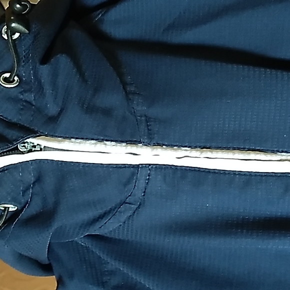 Adidas men's hooded jacket, navy medium - Picture 11 of 13